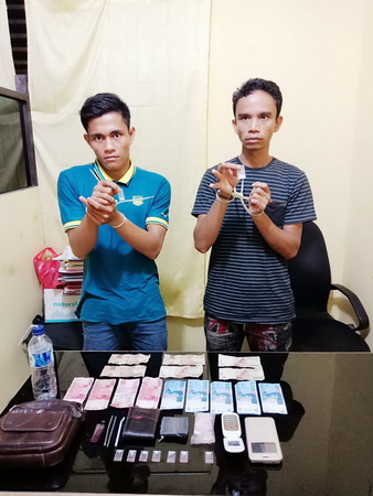 2 Pelaku Narkoba, Diringkus Polisi Saat Transaksi
